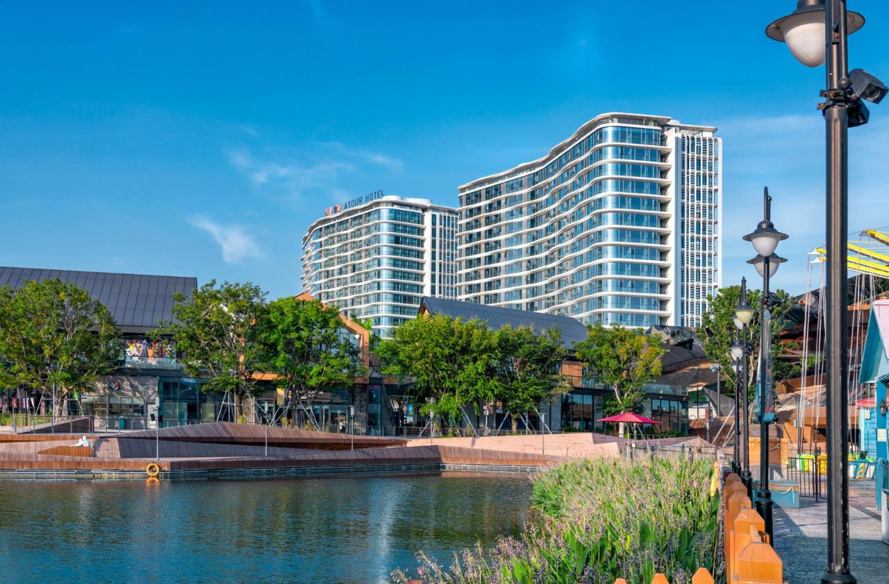 BIM建筑|顺德欢乐海岸PLUS商业综合体｜Laguarda.Low Architects