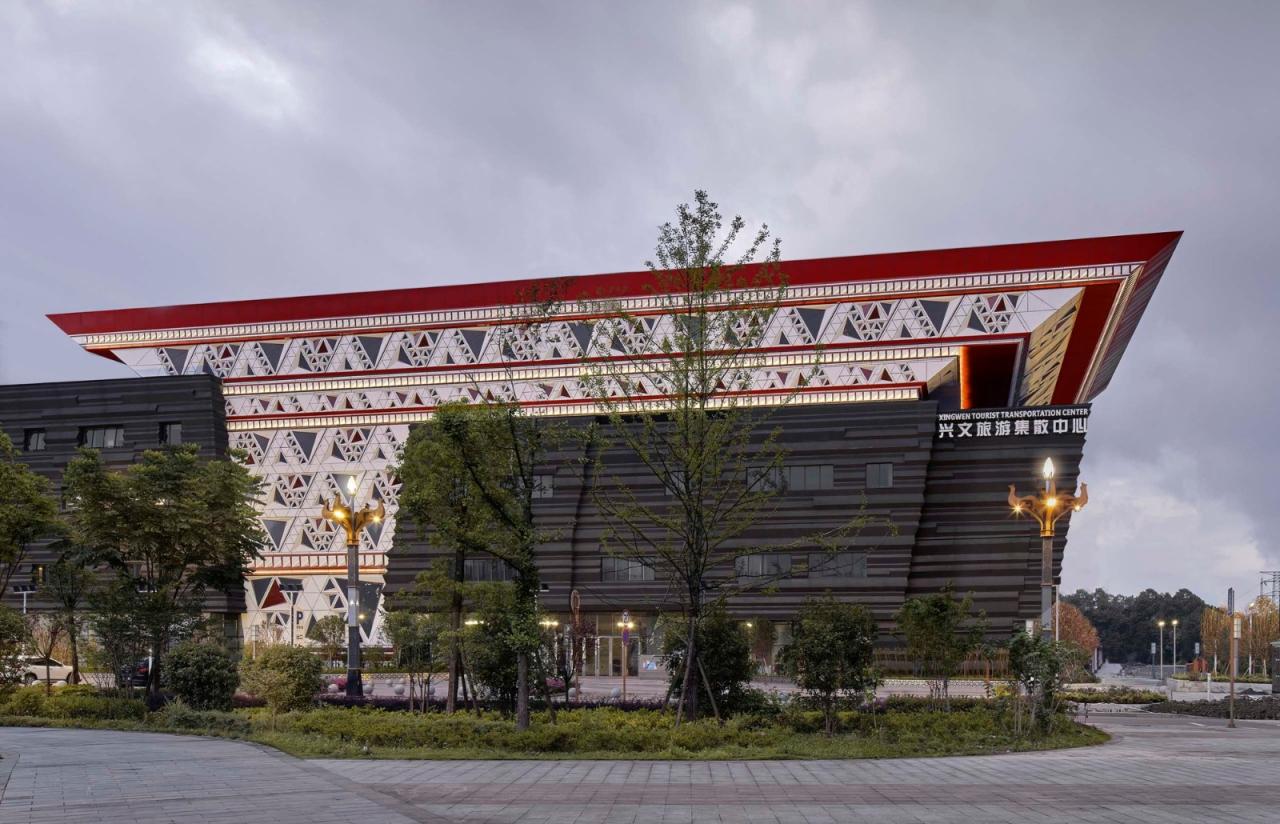 BIM建筑|“兴文石海”世界级旅游目的地游客中心 / 天津大学设计总院·顾志宏工作室