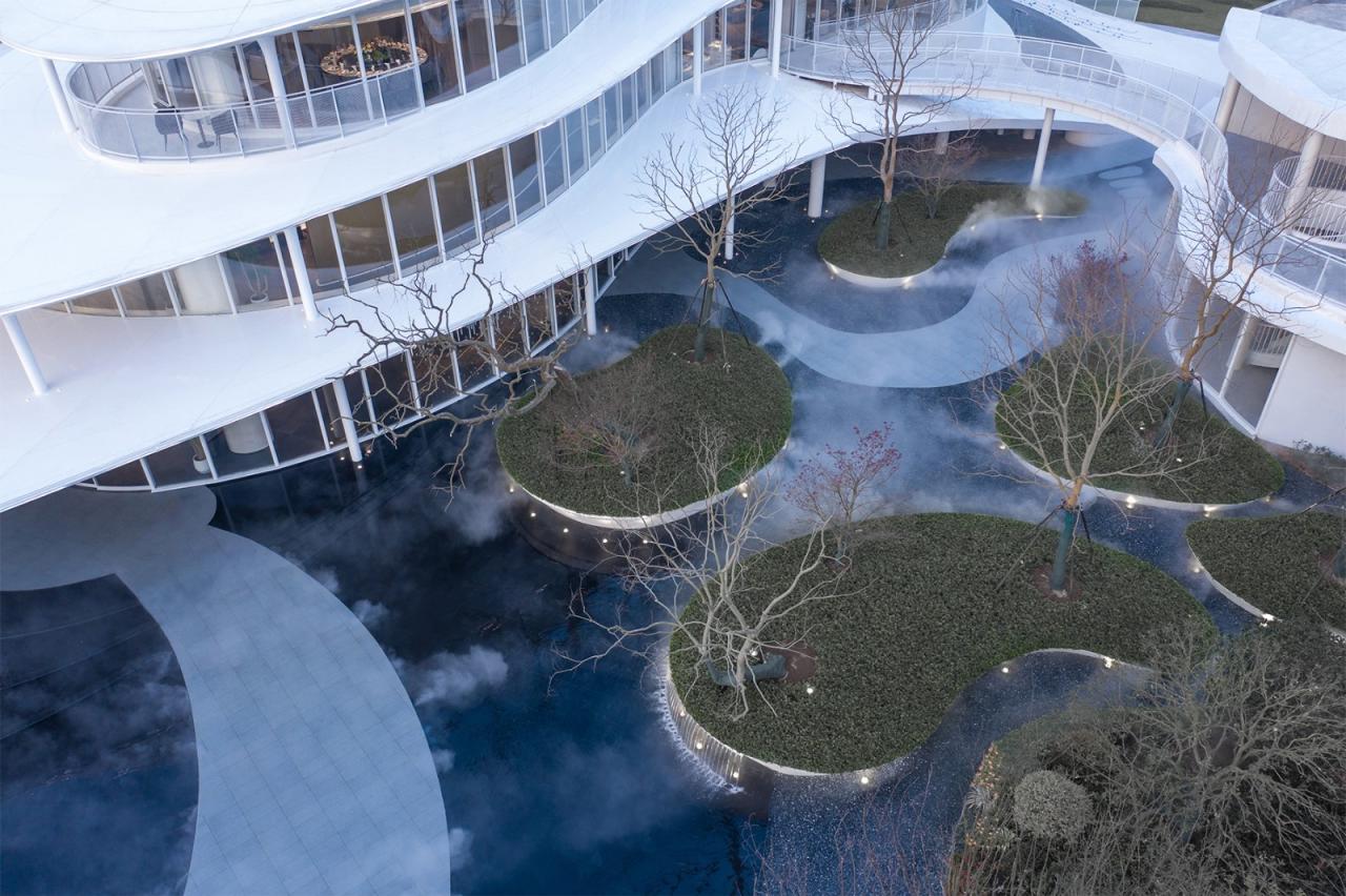 BIM建筑|行云漫步：长沙桂语雲峯 / ZWA卓时水石