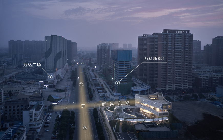 BIM建筑|以可感知温度充盈场所空间：徐州三盛·中城展示中心 / UA尤安设计