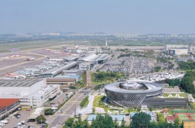 BIM建筑|地面‘涡轮机’，韩国国立航空博物馆 / Haeahn Architecture-BIM建筑网