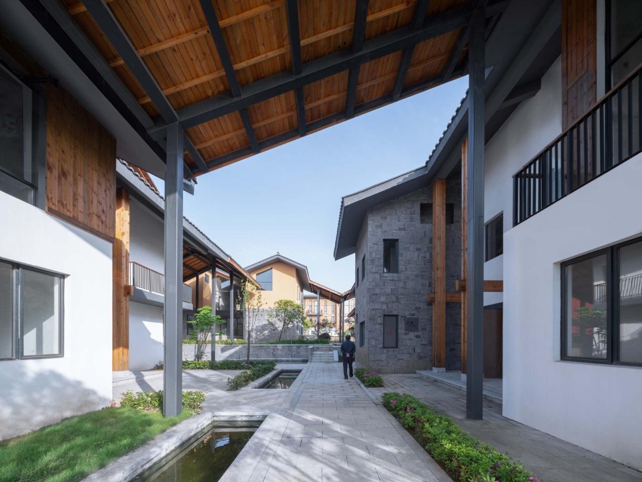 BIM建筑|汨罗“端午人家”乡村安置聚落 / 造作建筑工作室