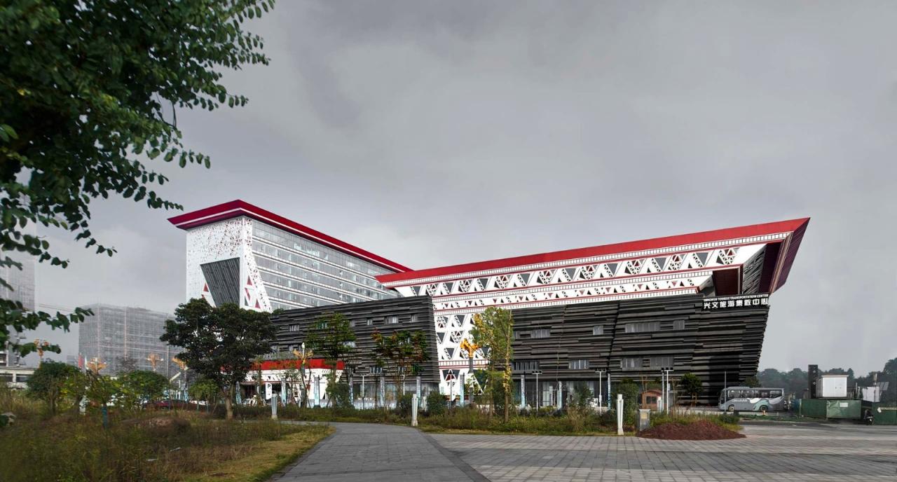 BIM建筑|“兴文石海”世界级旅游目的地游客中心 / 天津大学设计总院·顾志宏工作室