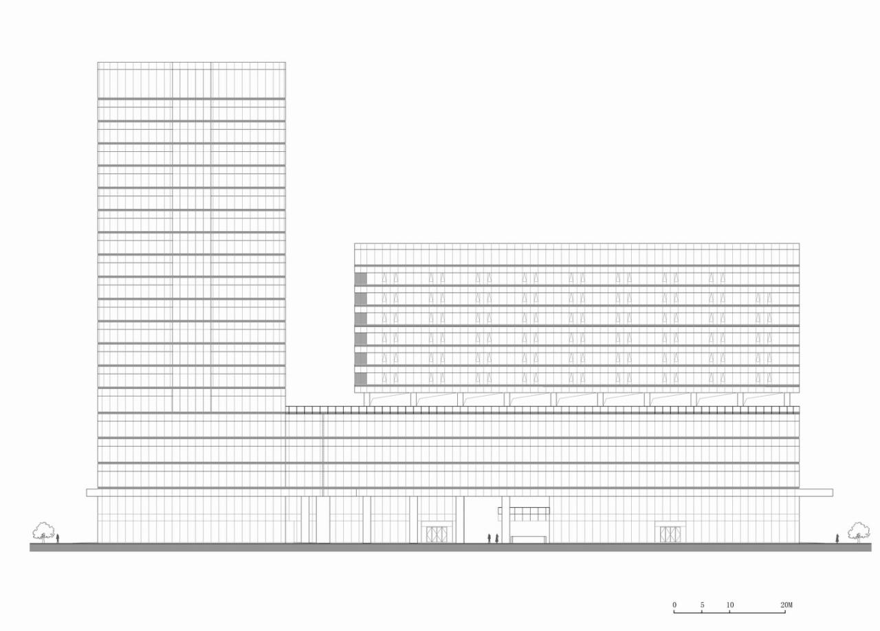 BIM建筑|龙头药企公园式总部办公·上药常药商务中心 / 简和建筑