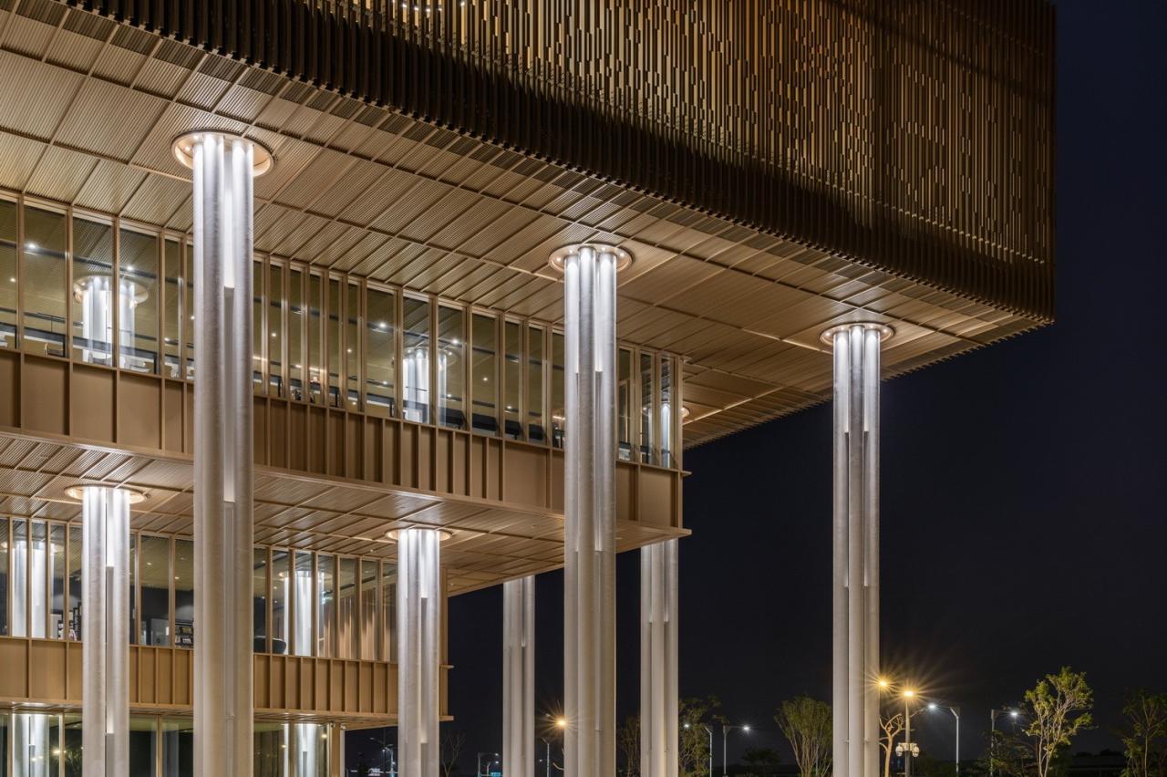 BIM建筑|台南公共图书馆 / Mecanoo + 张玛龙陈玉霖联合建筑师