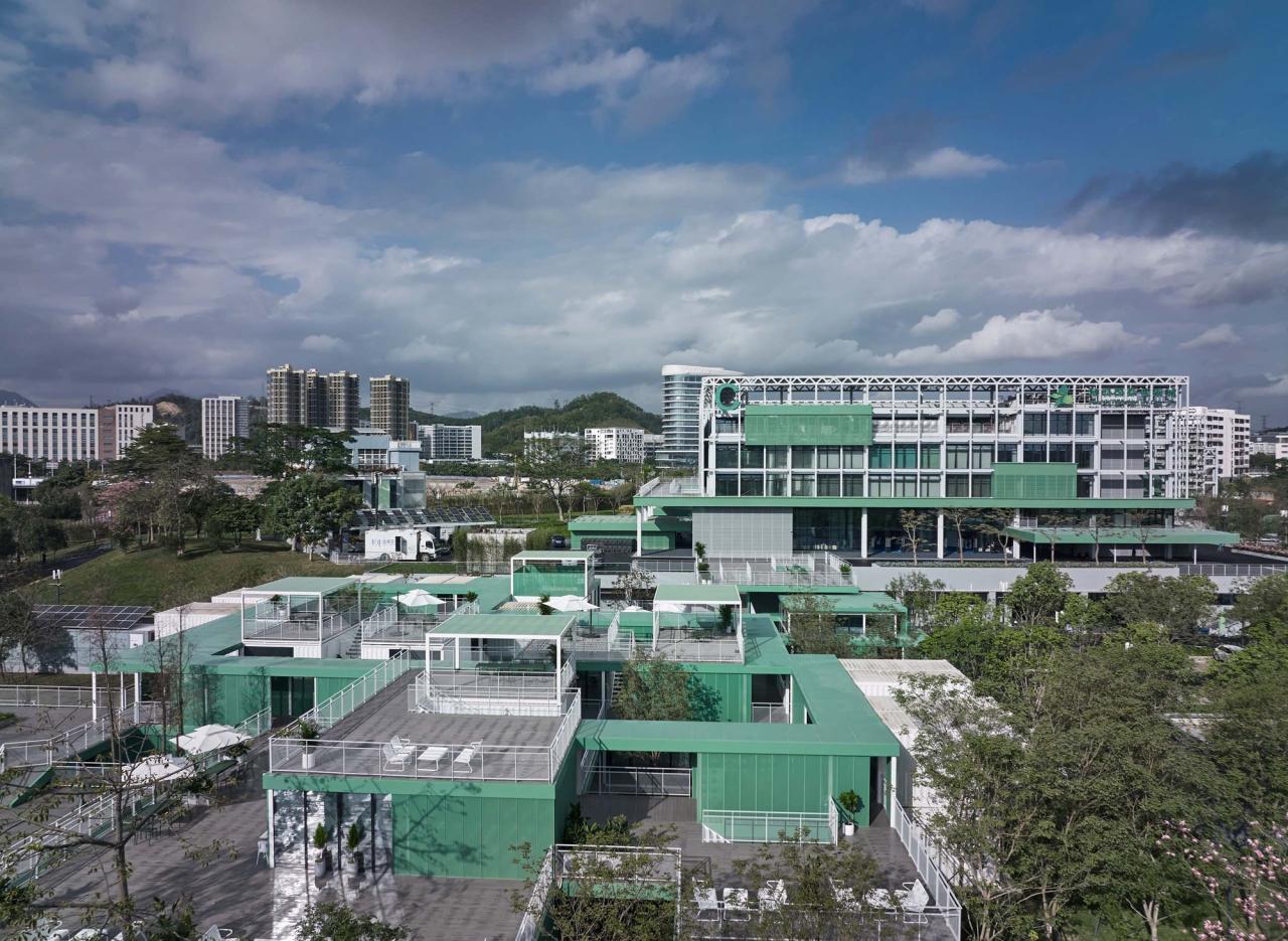 BIM建筑|深圳国际低碳城会展中心升级改造 / 同济﹒原作设计工作室