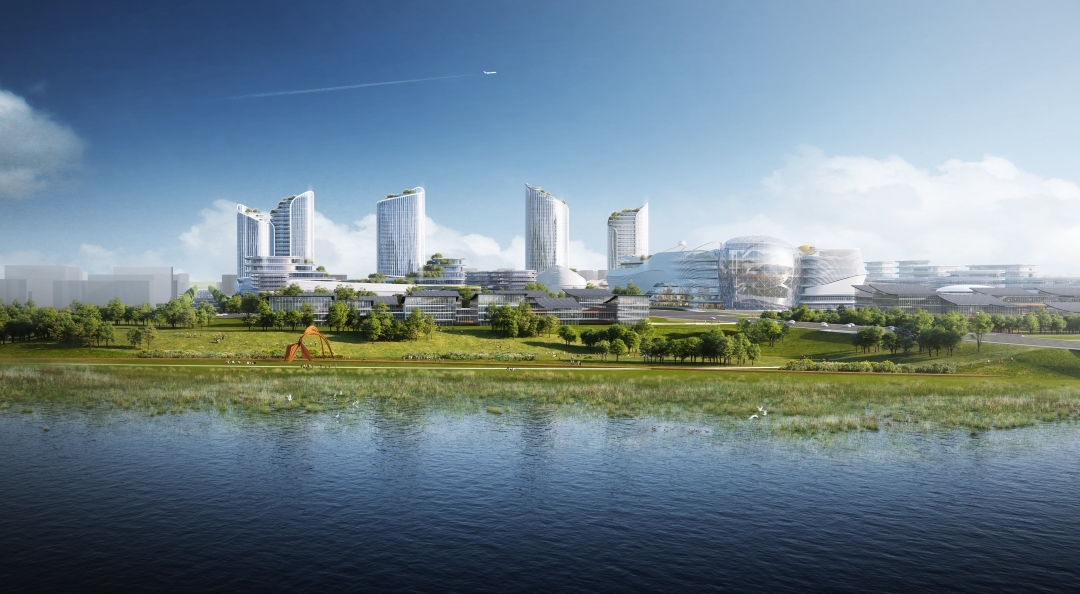 BIM建筑|北京昌平新城东区中心区城市设计方案 / 中粮地产+中国中元+青岛沿海