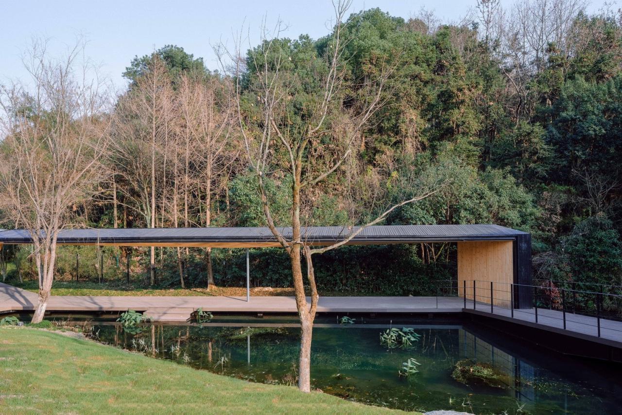 BIM建筑|溪上飞檐：浙江音乐学院校园微更新 / 朱培栋-line+建筑事务所、gad