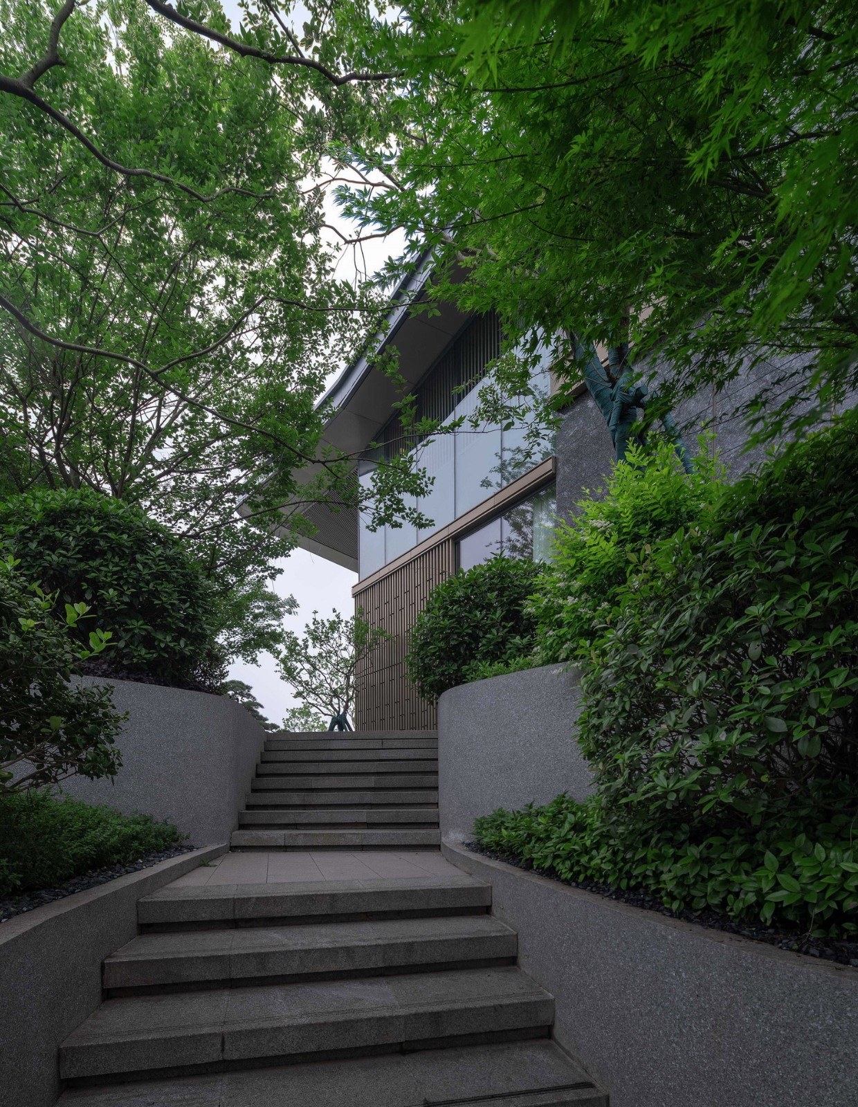 BIM建筑|长沙麓隐青竹湖展示中心 / PTA上海柏涛