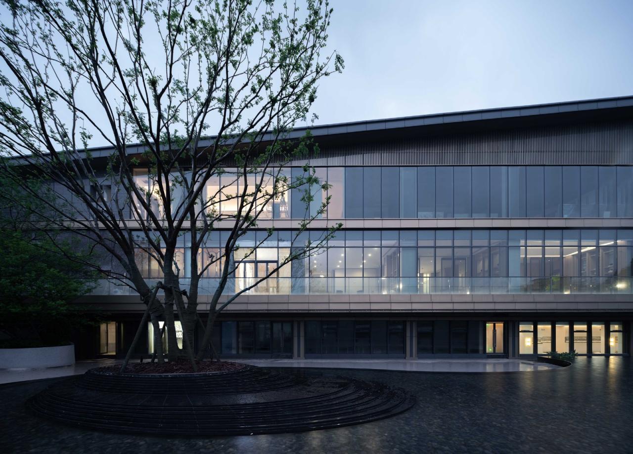 BIM建筑|长沙麓隐青竹湖展示中心 / PTA上海柏涛