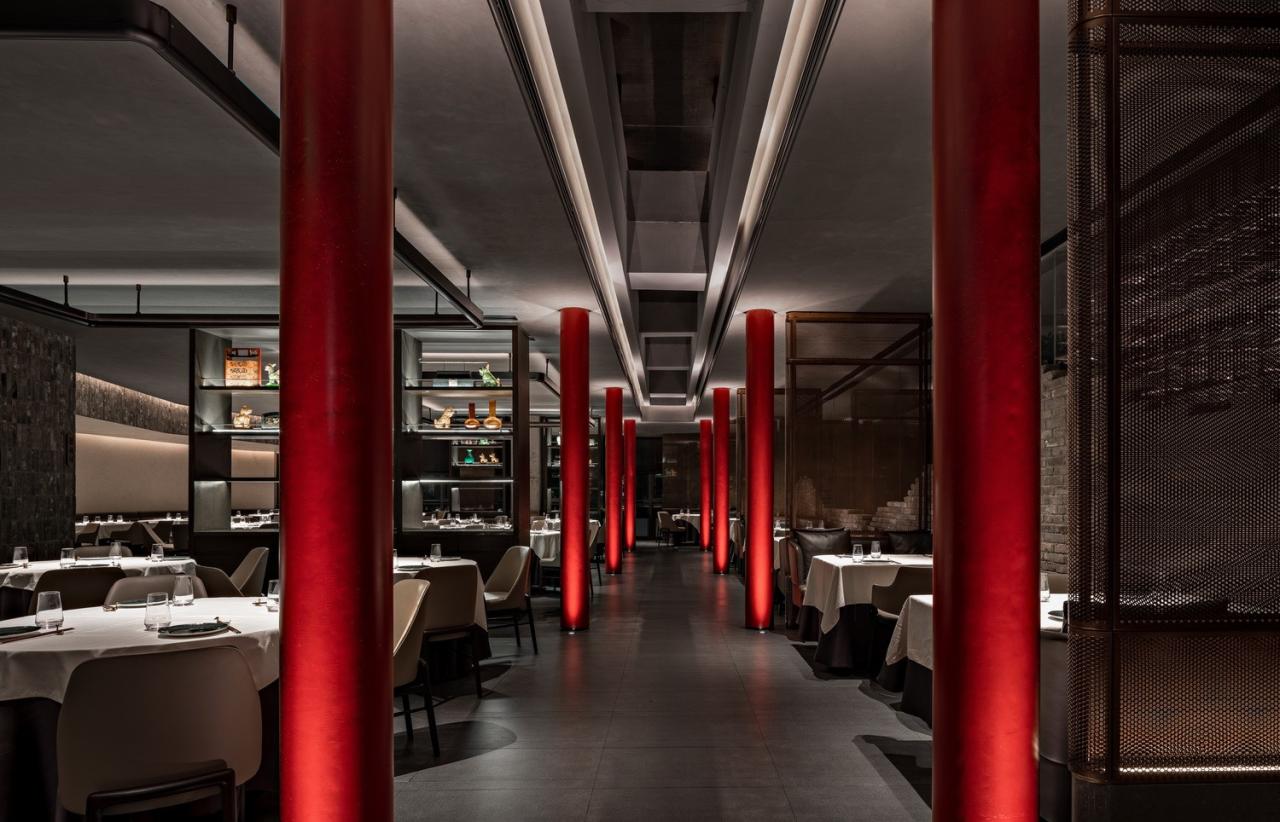 BIM建筑|四季民福上海外滩店 / IN.X屋里门外设计