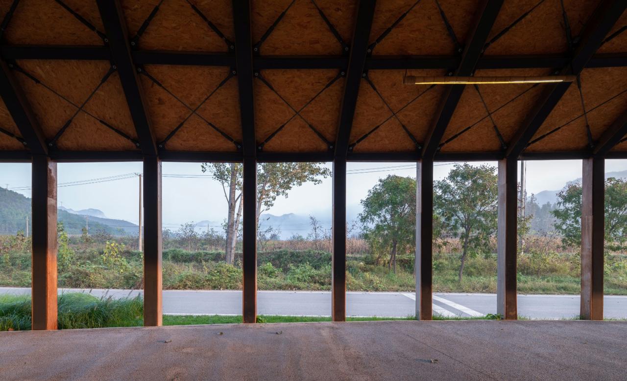 BIM建筑|田岗知行村：新农人的门户 / 袈蓝建筑