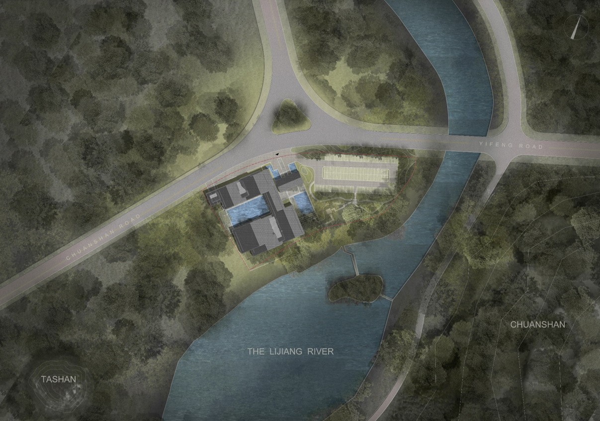 BIM建筑|山水间的“负空间”营造 ——漓江文化旅游度假区塔山会馆 / UA尤安设计