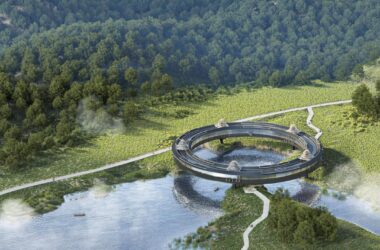 BIM建筑|风雨环屋——三江县洲北村文化综合体设计方案 / 外行建筑-BIM建筑网