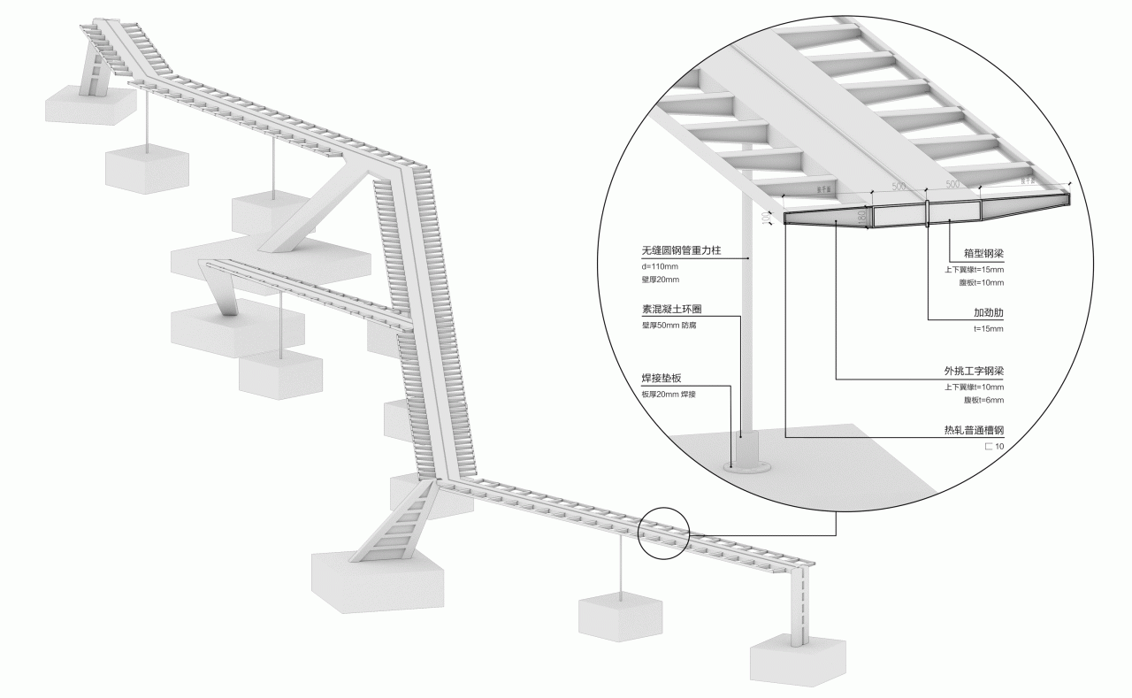 BIM建筑|溪上飞檐：浙江音乐学院校园微更新 / 朱培栋-line+建筑事务所、gad