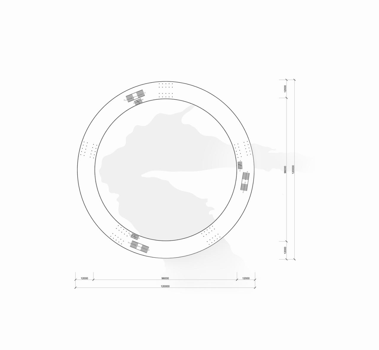 BIM建筑|风雨环屋——三江县洲北村文化综合体设计方案 / 外行建筑