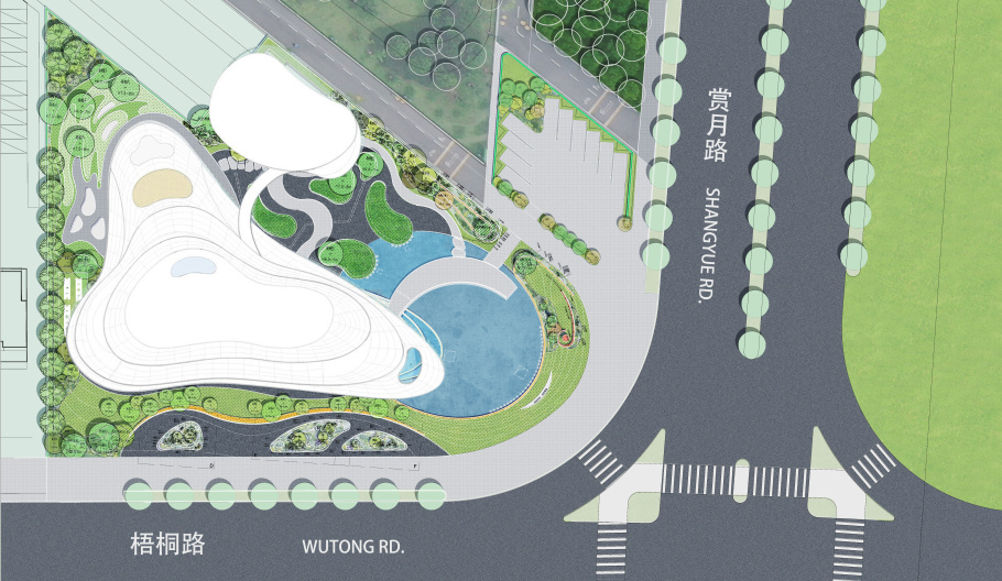 BIM建筑|行云漫步：长沙桂语雲峯 / ZWA卓时水石