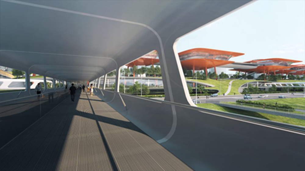 BIM建筑|MAD在重庆设计“未来派””游轮码头