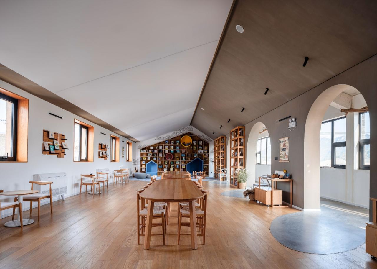 BIM建筑|田岗知行村：乡村会客厅 / 袈蓝建筑