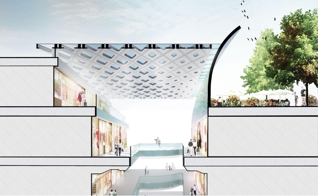 BIM建筑|凯德MALL·新都心 / Laguarda.Low Architects