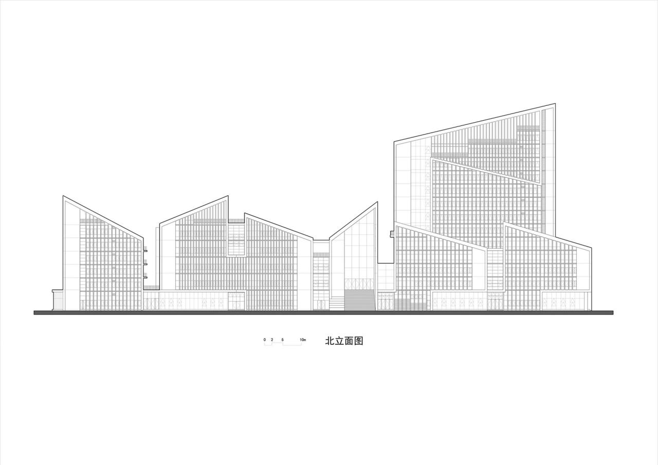 BIM建筑|江西建设职业技术学院图文信息综合楼 / 华南理工大学建筑设计研究院有限公司 陶郅工作室