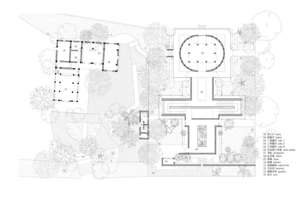 BIM建筑|曾孝濂美术馆 / 筑象建筑设计工作室