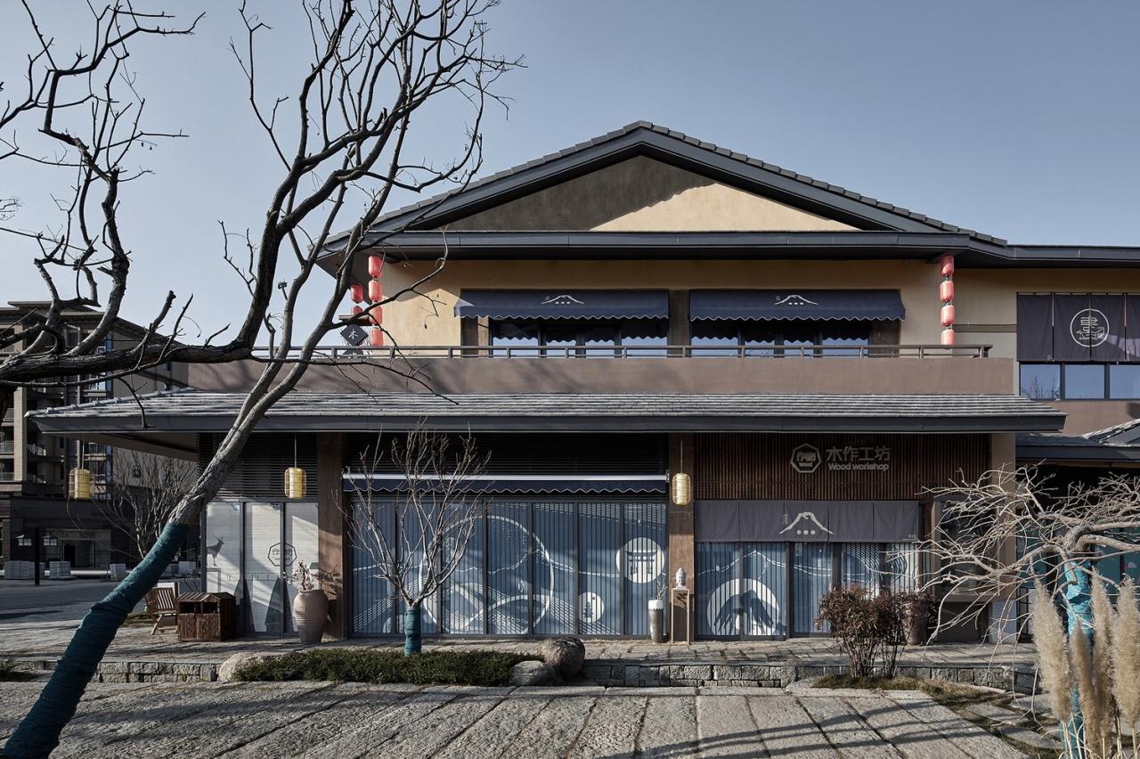 BIM建筑|生活化的轻禅设计: 靖安绿地明镜湾文旅小镇 / UA尤安设计