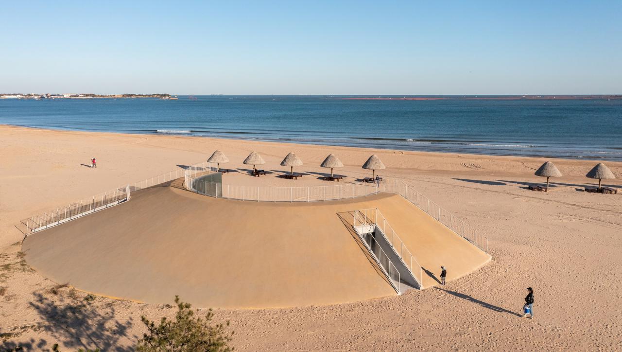 BIM建筑|海边咖啡厅：海之回声 / 同一建筑设计事务所