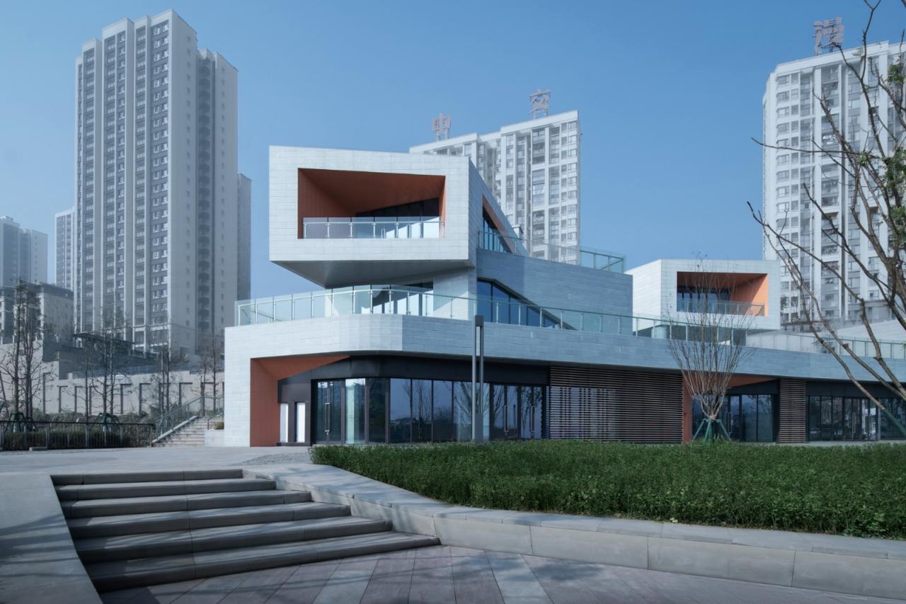 BIM建筑|重庆南岸区茶园中交漫山滨河商业，重庆 / 源道建筑