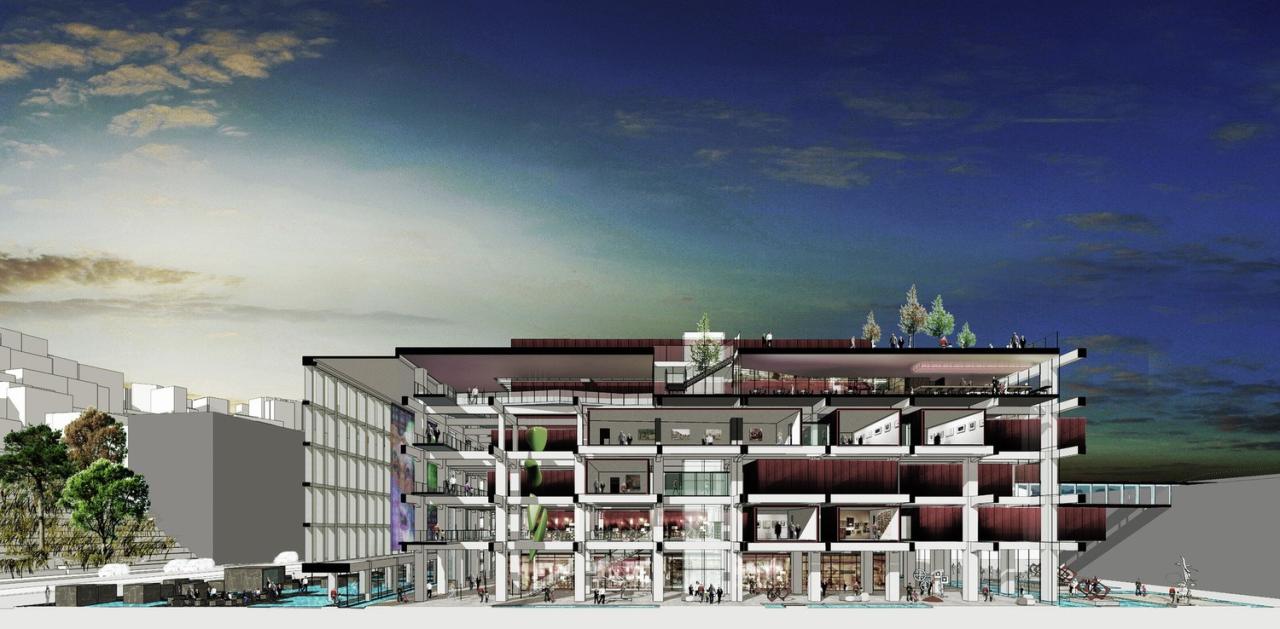 BIM建筑|冲出混凝土框架的盒子，伊斯坦布尔绘画与雕塑美术馆 / EAA - Emre Arolat Architecture