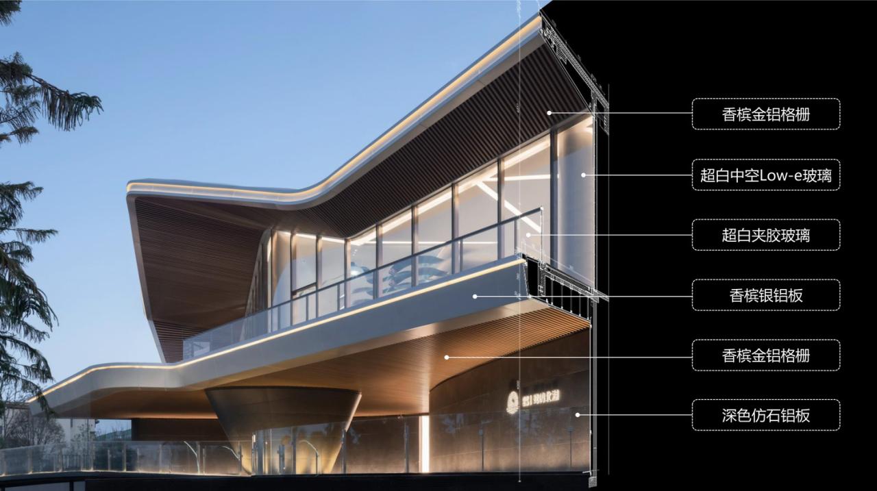 BIM建筑|漂浮艺居 舟泊烟渚：成都首开金地 • 鹭鸣北湖 / 成执设计