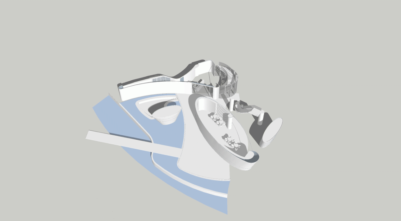 BIM建筑|漂浮艺居 舟泊烟渚：成都首开金地 • 鹭鸣北湖 / 成执设计