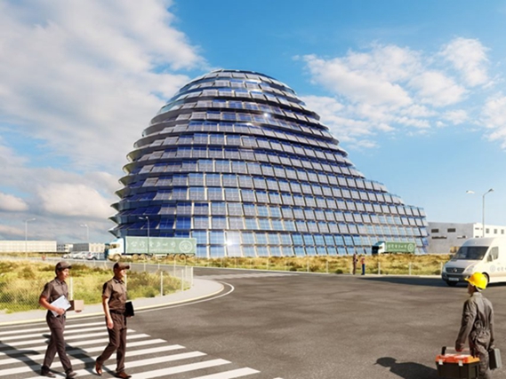 BIM建筑|MVRDV为台电设计光电池办公楼