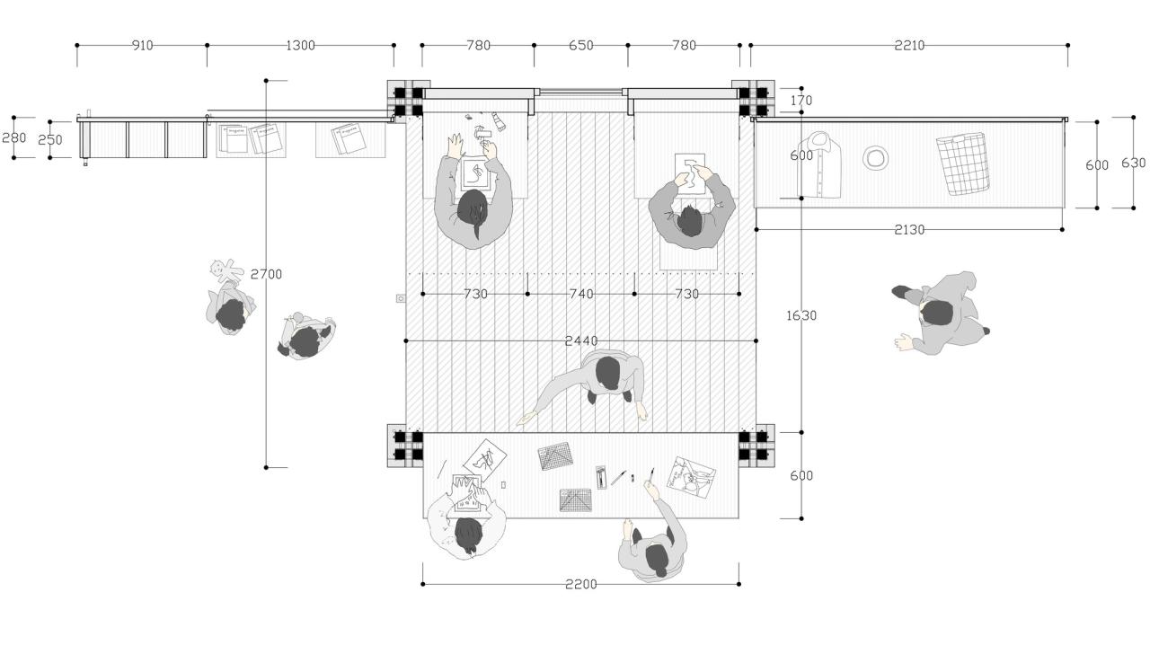 BIM建筑|乡村振兴流动工作舱——新型竹构空间装置 / 南京大学建筑与城市规划学院