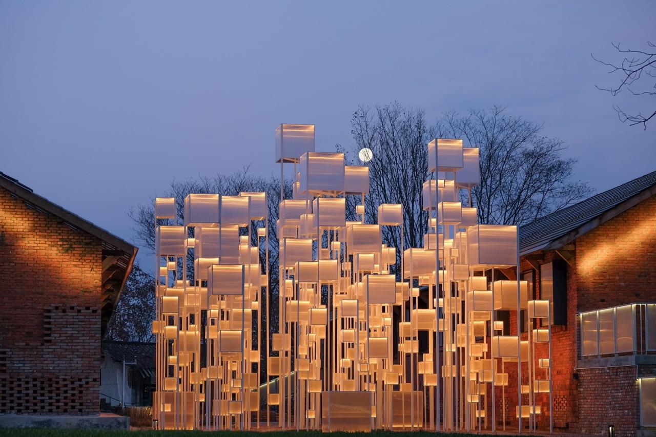 BIM建筑|青龙湖·漂浮种子：自我更新 / 小隐建筑事务所