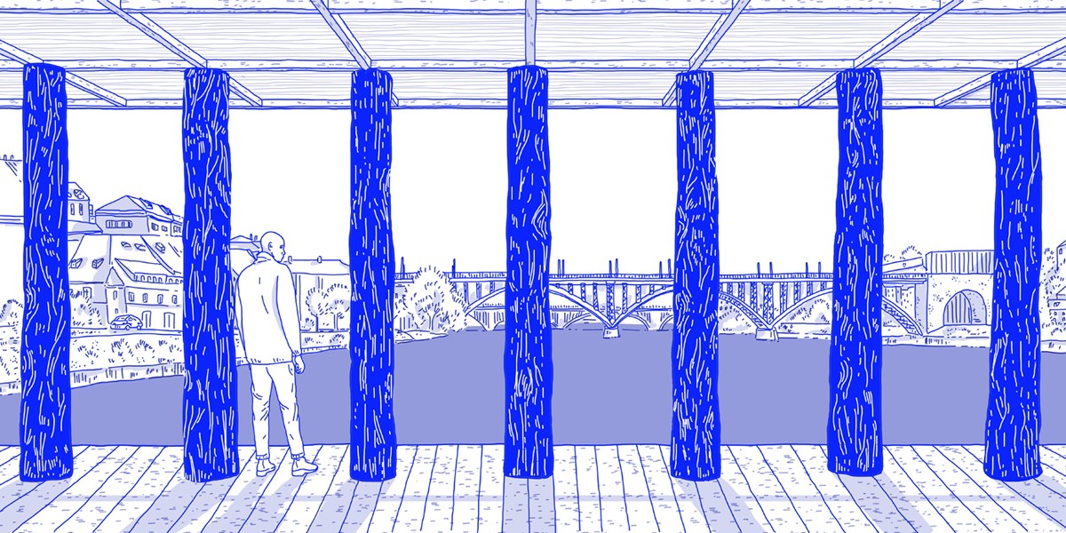 BIM建筑|德拉瓦河上的漂浮亭竞赛获奖者公布