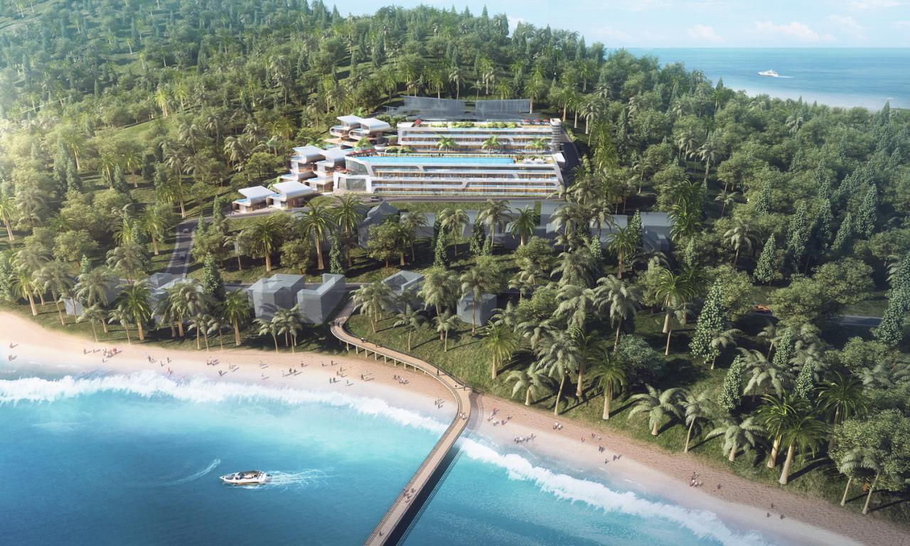 BIM建筑|山与海 · 普吉岛滨海酒店项目 / 简和建筑