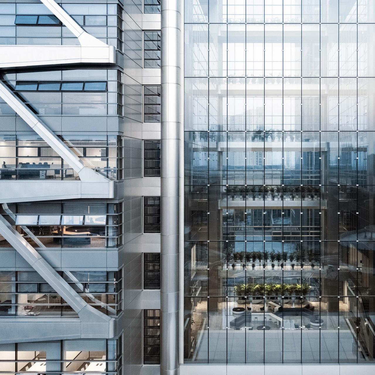 BIM建筑|双擎大厦：瑞丰数字金融中心 / UUA建筑师事务所