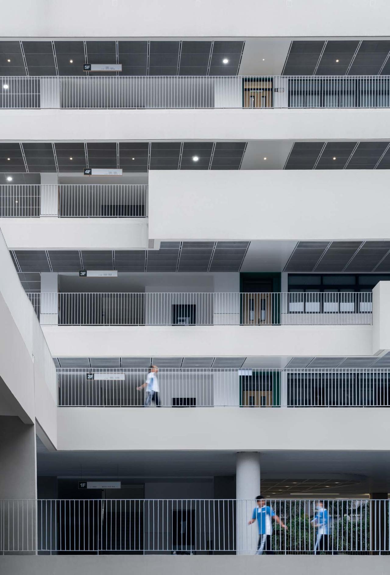 BIM建筑|链接与重塑：深圳南山麒麟中学改扩建工程 / 元本体工作室