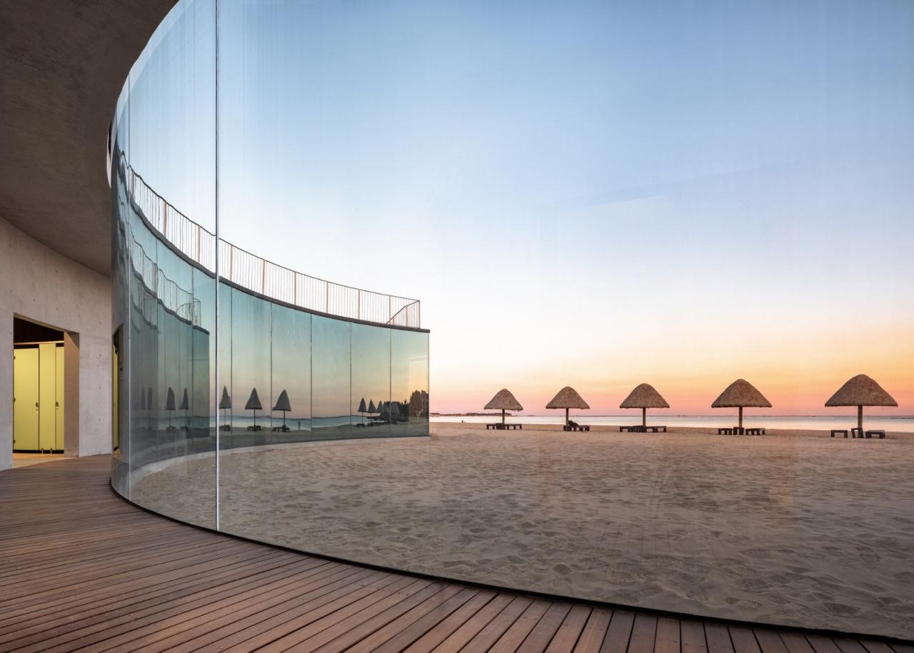 BIM建筑|海边咖啡厅：海之回声 / 同一建筑设计事务所