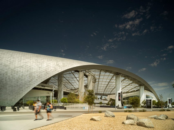 BIM建筑|HKS设计洛杉矶索菲体育场