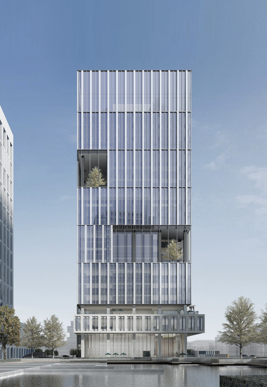 BIM建筑|解码花园式总部办公：绿创大厦 / 简和建筑