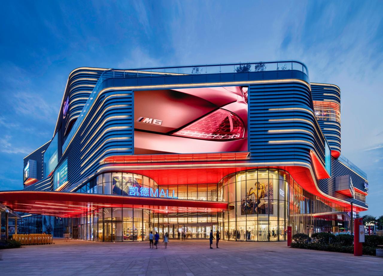 BIM建筑|凯德MALL·新都心 / Laguarda.Low Architects