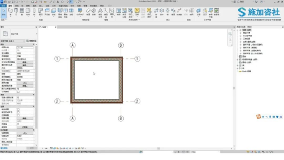 BIM技巧|Revit教程：Revit如何控制绘制墙体时材质的显示方向？