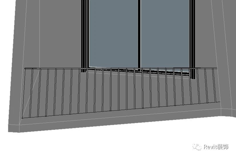 BIM技巧|Revit斜栏杆怎么做？Revit中用自适应族创建斜面栏杆的方法