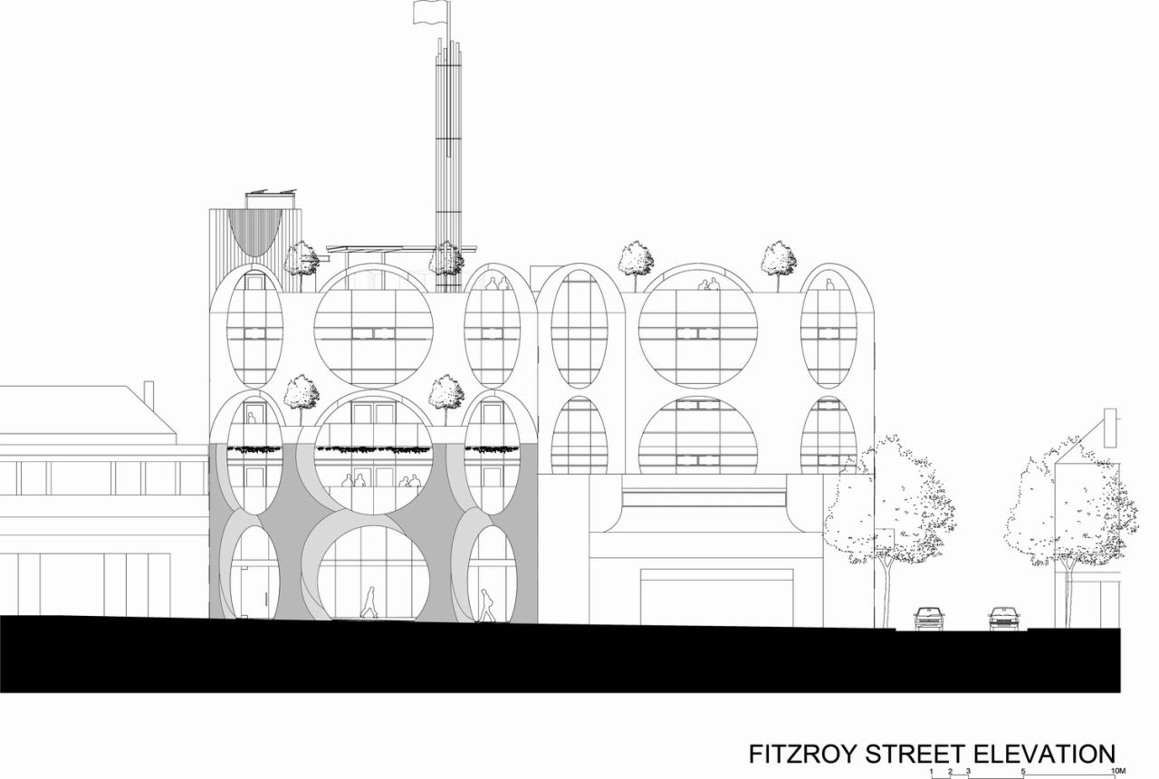 BIM建筑|‘半成品’建筑：圣基尔达，维多利亚傲娇中心 / BAU+Grant Amon
