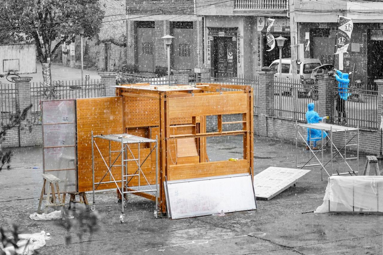 BIM建筑|乡村振兴流动工作舱——新型竹构空间装置 / 南京大学建筑与城市规划学院