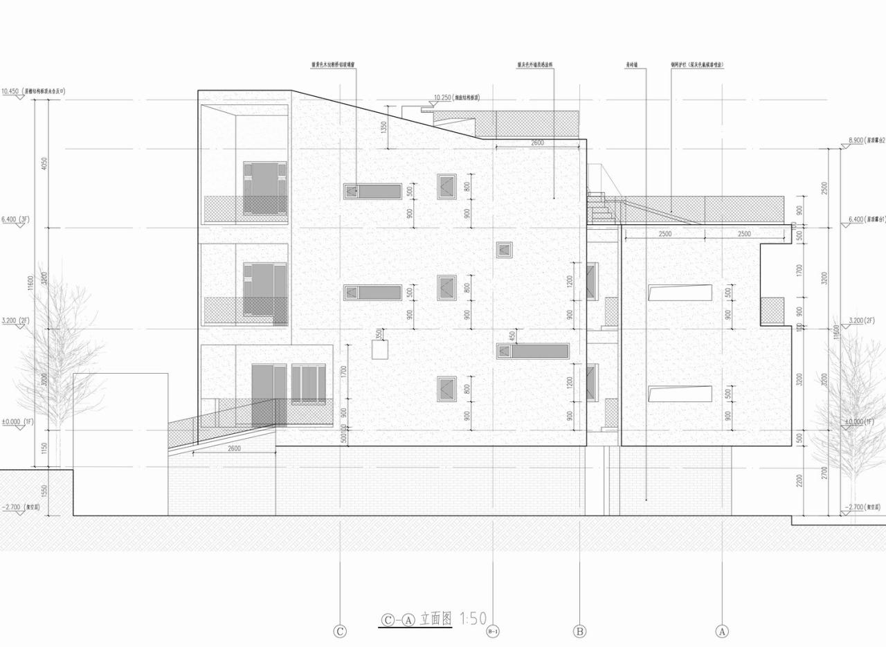 BIM建筑|对话山丘田野，滨河巷21号 / MV建筑工作室