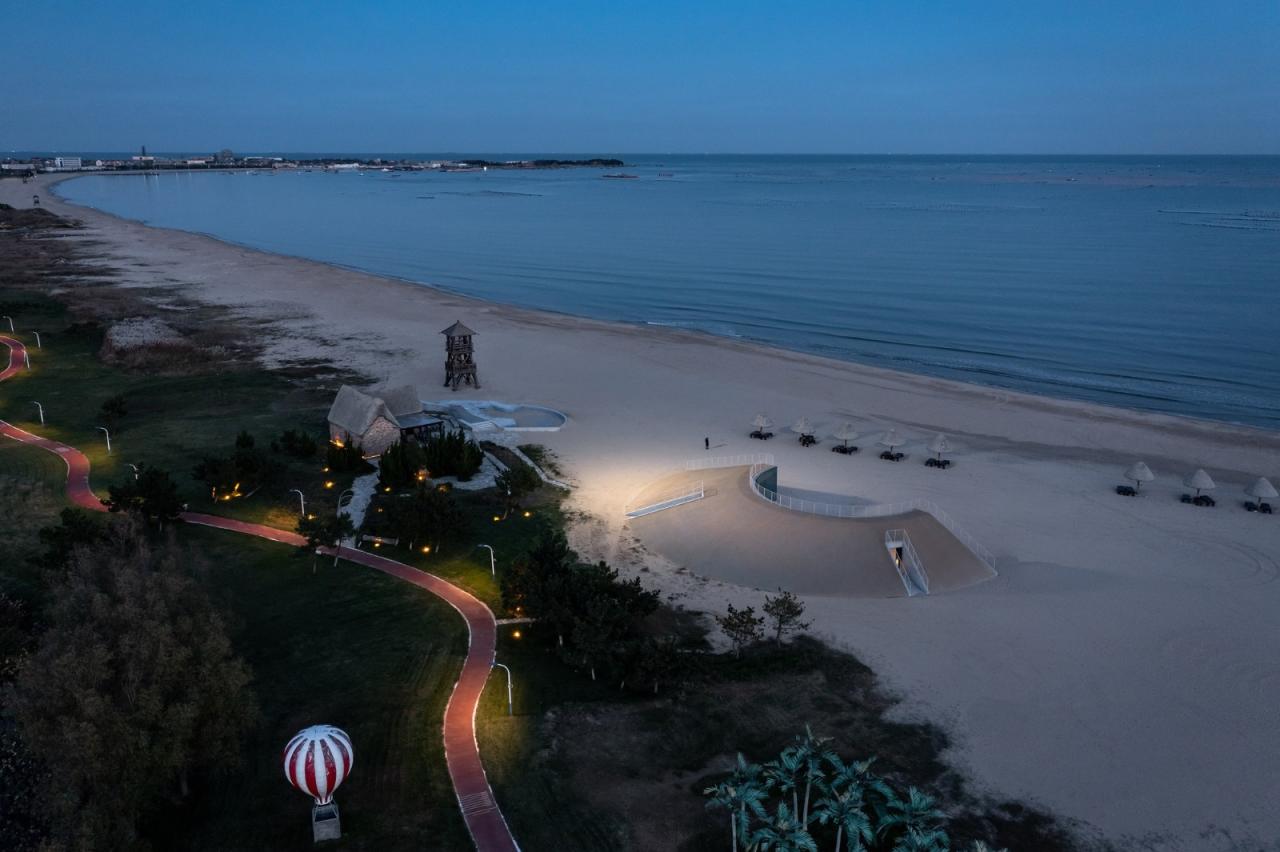 BIM建筑|海边咖啡厅：海之回声 / 同一建筑设计事务所