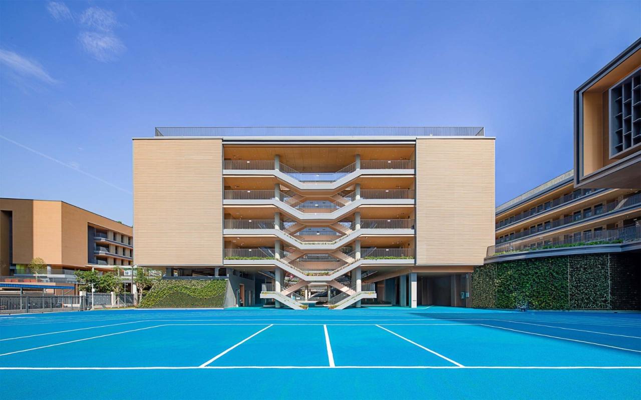 BIM建筑|深圳外国语学校宝安学校 / 华阳国际设计集团